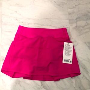 BNWT lululemon pace rival skirt